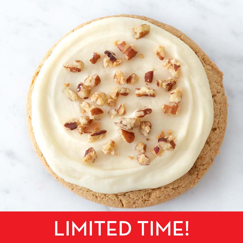 Finest Iced Maple Butter Pecan Cookie
