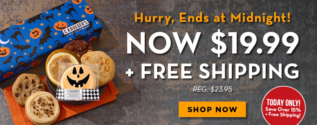 Double Deal Savings! Select Halloween Half Dozen Samplers only $19.99 + Free Shipping!