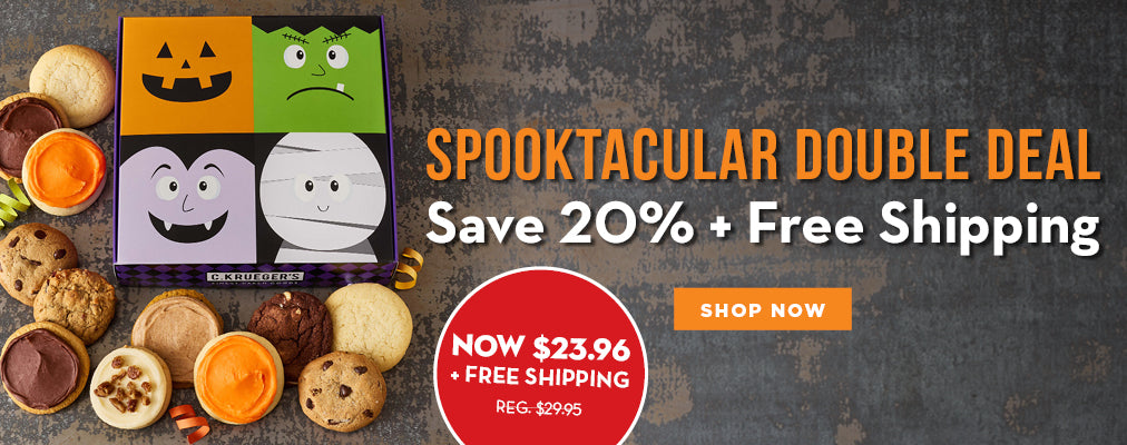 Save 20% + Free Shipping on our Monster Mash Bakery Box Mini's!