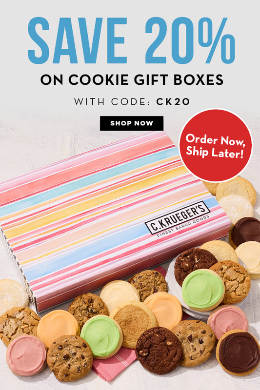 Save 20% off Cookie Gift Boxes!