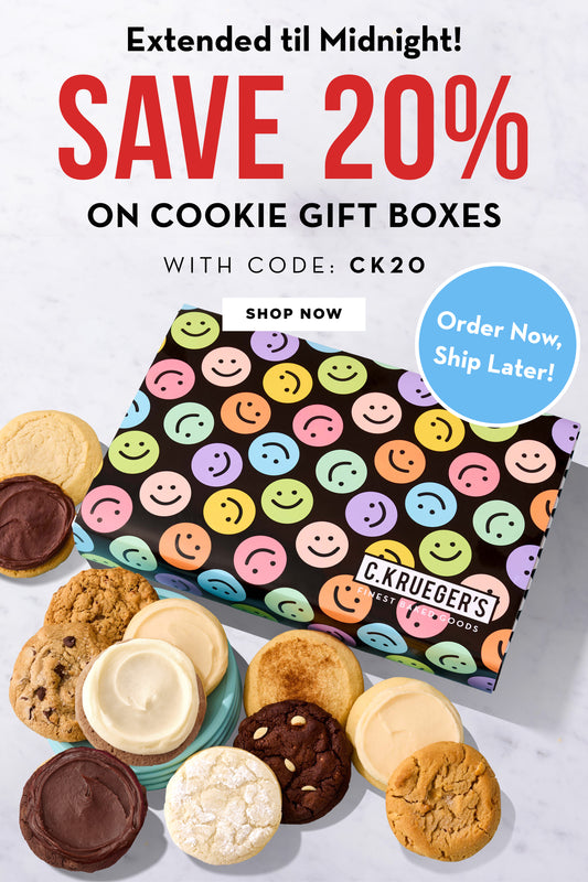 Save 20% on Cookie Gift Boxes!