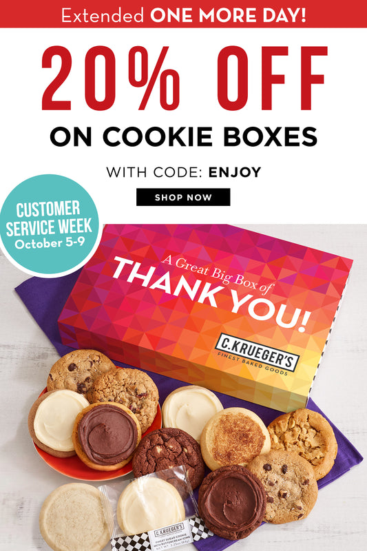 20% off On Cookie Boxes with code: ENJOY