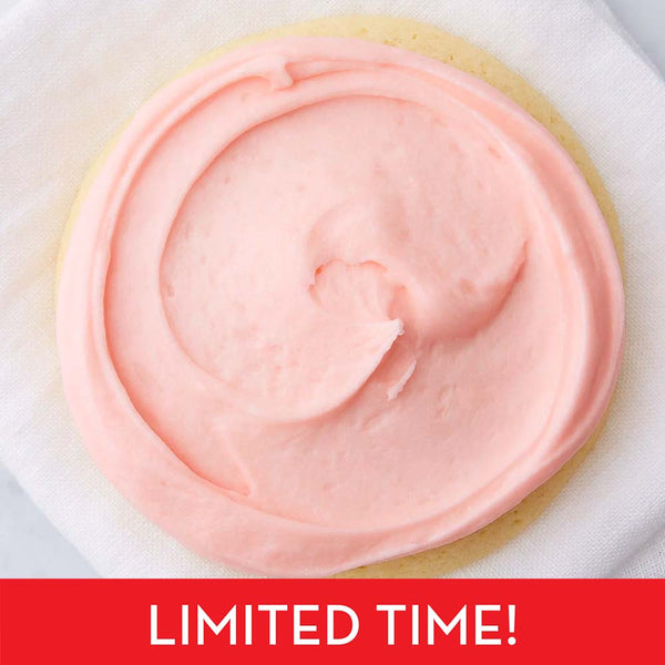 Finest Sugar Cookie with Pink Buttercream Icing