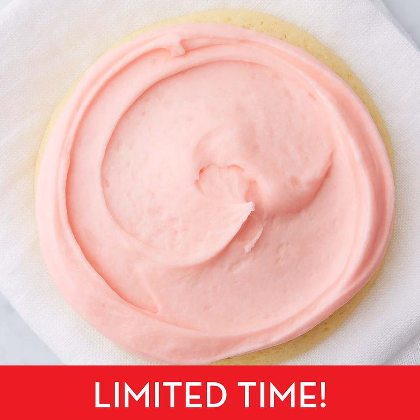 Finest Sugar Cookie with Pink Buttercream Icing