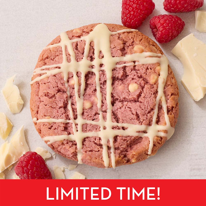 Raspberry White Chocolate Cookie