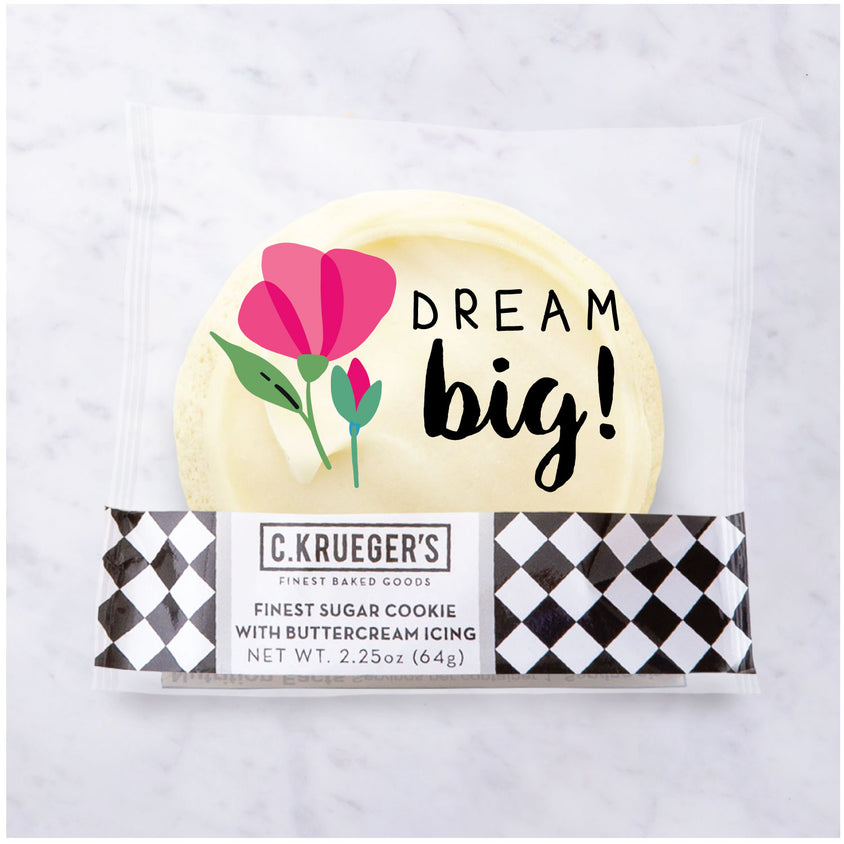 Finest Dream Big Sugar Cookie with Buttercream Icing