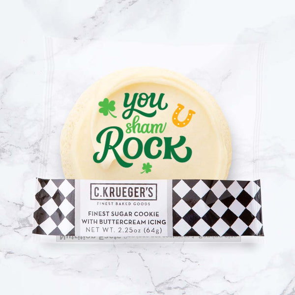 Finest Sugar Cookie with Buttercream Icing and You Sham Rock St. Pats Film