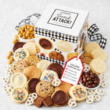 College Care Package Gourmet Goodie Box - Cookies and Snacks  - Select a Message