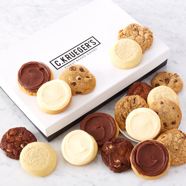 Every Occasion Harlequin Mini Cookie Luxe Gift Box Custom Message