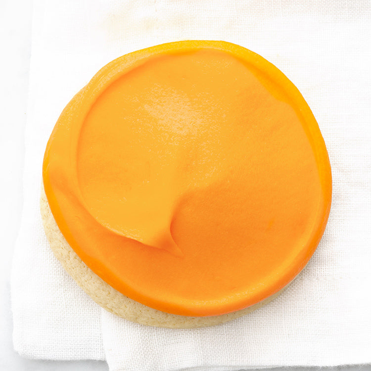 Finest Sugar Cookie with Orange Buttercream Icing