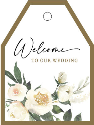 Wedding Tag - Magnolia Welcome
