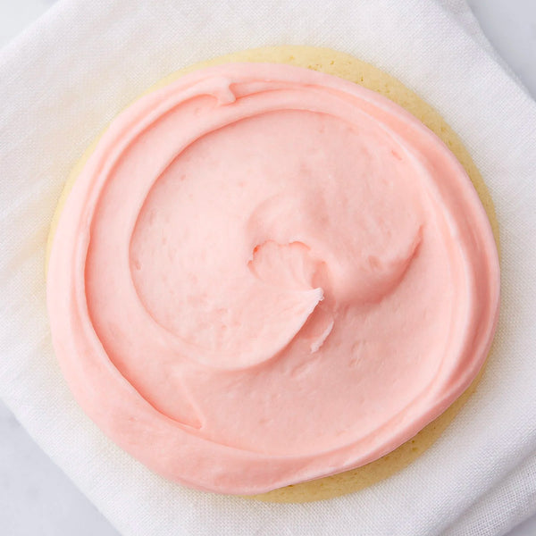 Finest Sugar Cookie with Pink Buttercream Icing